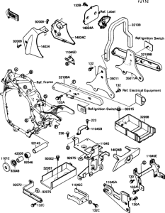 VN1500 Короб для АКБ