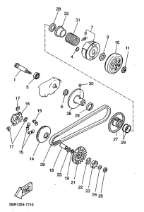 YQ50 Сцепление