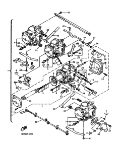 XJ600S Карбюратор