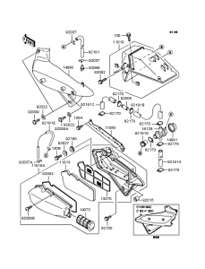 VN250 Воздушный фильтр