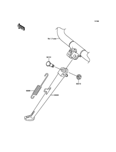BJ250LFFA スタンド