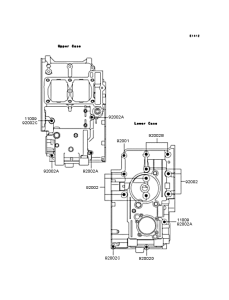 EL250 Болты крепления картера