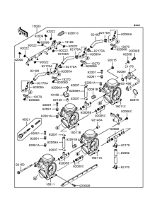 ZX400 Карбюратор