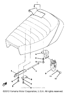 MX80H Сиденье