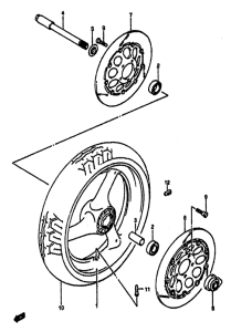 GSX-R1100 Transom + tube