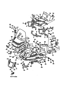 XVZ13DA Cowling comp