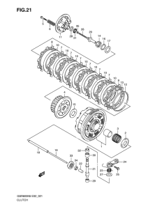 GSR600 Бендикс