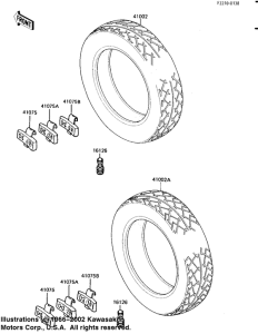 EX250 Покрышки