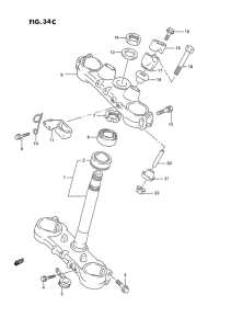 RMX250 Траверса нижняя