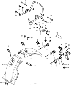CX500 Rear fender ii