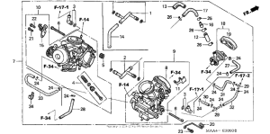 VT1100C Карбюратор