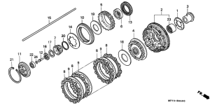 NR750 Бендикс