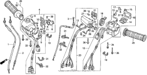 GL1500SE Gl1500sehandle switch