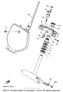 WR250Z Управление
