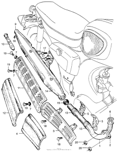 CA110 Глушитель