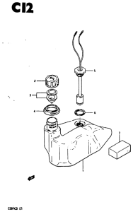 CS80 Бак масляный
