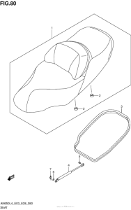 AN650Z Seat (An650L4 E03)