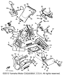 FJ1200S Обтекатели