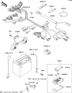 VN1500 Электрика