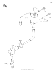 KX100 Система зажигания