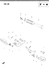 DR250 Подножки