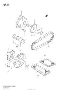 AN650 (ABS) Масляный насос