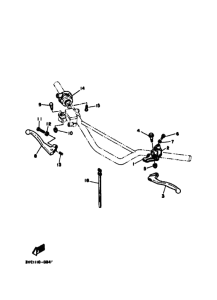 RT180 Interruptor  manillar&palanc