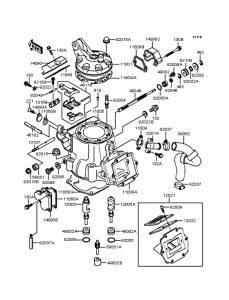 Цилиндр и головка цилиндров