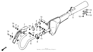 XR185 Глушитель