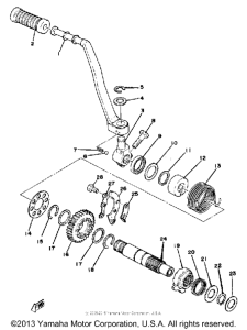 XT500E Стартер