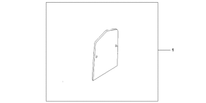 VT1100C3 Backrest trim