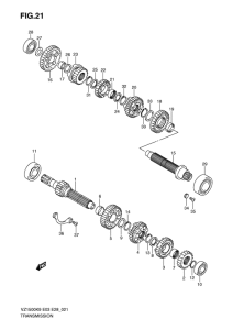 VZ1500 Трансмиссия