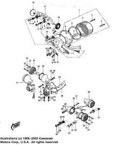  Taillight / turn signals