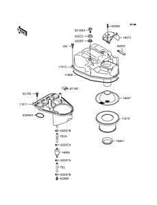 ZR250 Воздушный фильтр