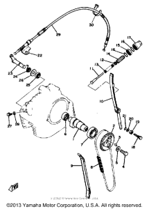 TT250H Camshaft - chain