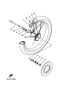 TT250R ﾌﾛﾝﾄﾎｲｰﾙ