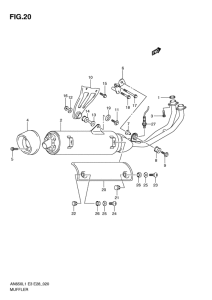 AN650 (ABS) Muffler comp