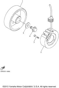 YZF-R6 Генератор