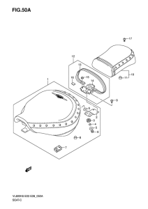 VL800 Пружина