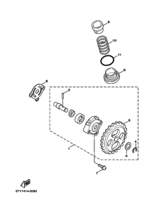 XC125 ｵｲﾙﾎﾟﾝﾌﾟ