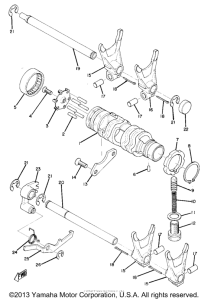 TZ750D Переключение скоростей