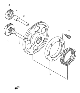 VS1400 Муфта стартера