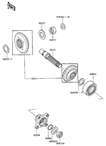 ZN1300 Front bevel gears