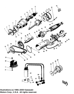 W2 Ignition / generator / regulator