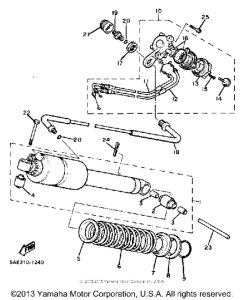XV920RJ Задняя подвеска