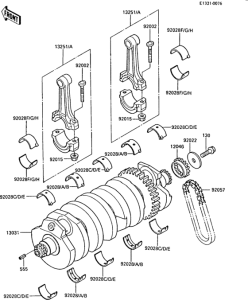 ZL1000 Crankshaft(-zlt00a-001112)