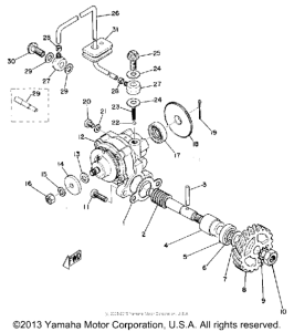 RT1 Масляный насос