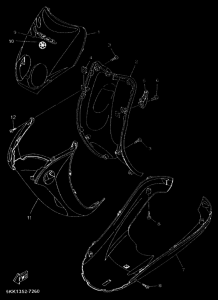 YN50 Щиток облицовочный