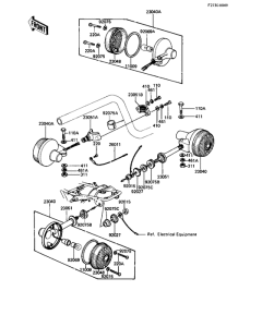 KZ440 Поворотники