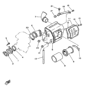 SR250SP Впускная система